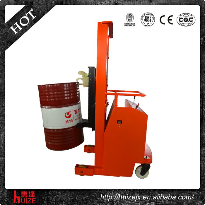 半電動(dòng)配重油桶車（無底腿，只堆垛，不翻轉(zhuǎn)）