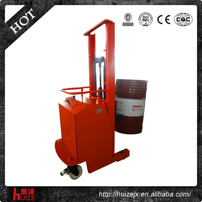 半電動配重油桶車（無底腿,只堆垛，不翻轉(zhuǎn)）